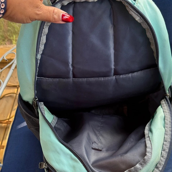 Under Armour Green and Gray Backpack - Picture 3 of 6